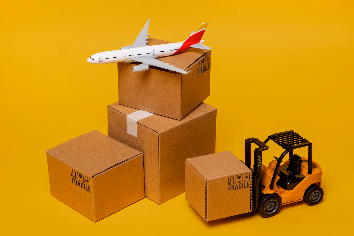 Arrière-plan d'un entrepôt logistique moderne